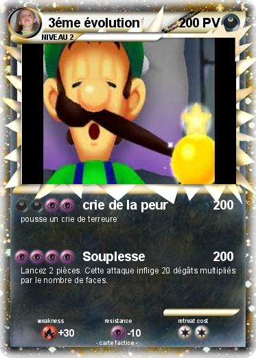 Pokemon 3éme évolution