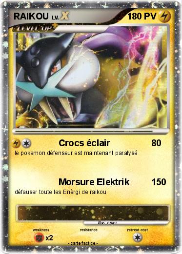 Pokemon RAIKOU