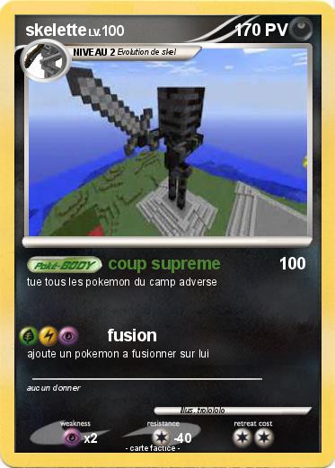 Pokemon skelette
