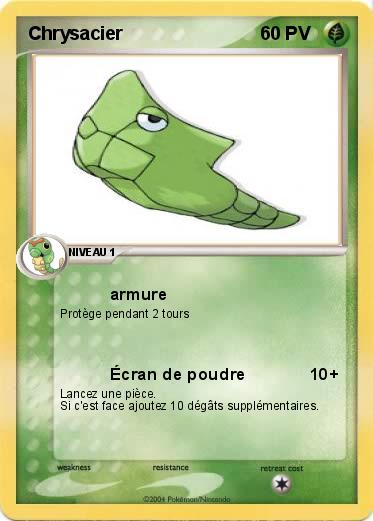 Pokemon Chrysacier