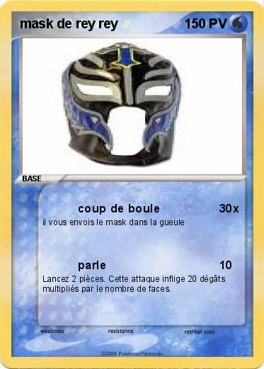 Pokemon mask de rey rey