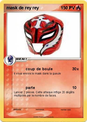 Pokemon mask de rey rey