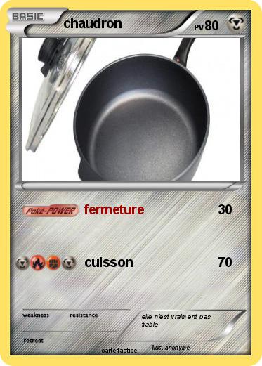 Pokemon chaudron