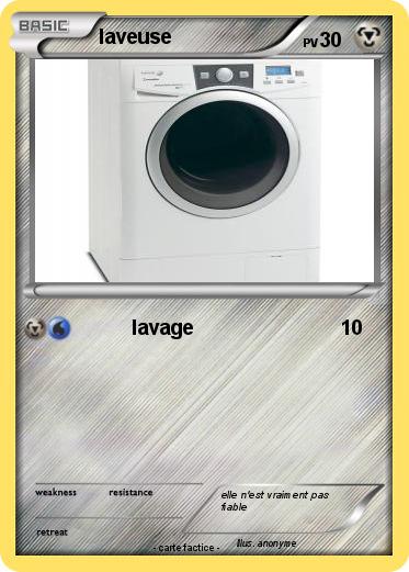 Pokemon laveuse