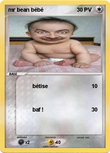 Pokemon mr bean bébé