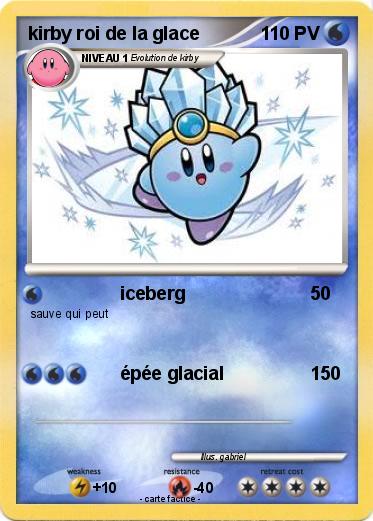 Pokemon kirby roi de la glace
