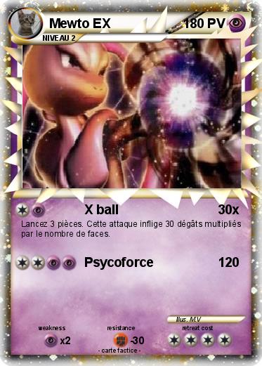 Pokemon Mewto EX