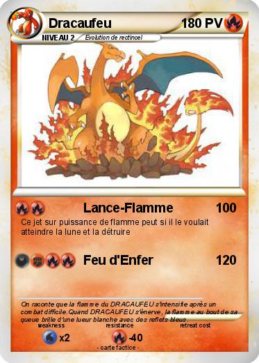 Pokemon Dracaufeu