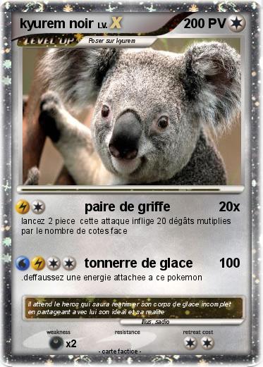 Pokemon kyurem noir