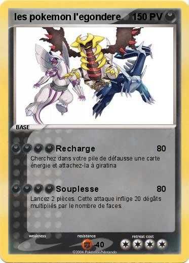 Pokemon les pokemon l'egondere 
