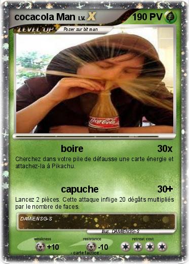 Pokemon cocacola Man