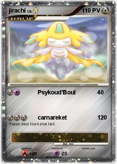 Pokemon jirachi