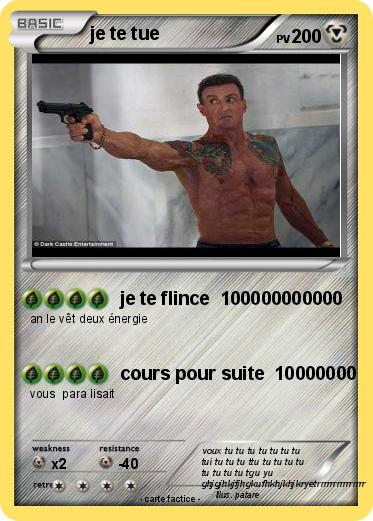 Pokemon je te tue