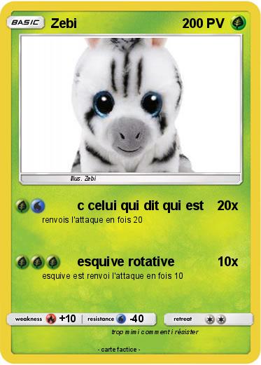 Pokemon Zebi