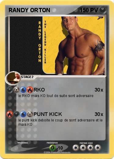 Pokemon RANDY ORTON