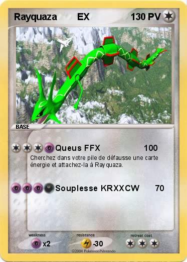 Pokemon Rayquaza        EX