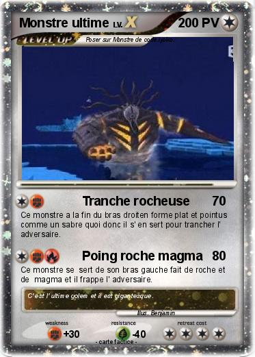 Pokemon Monstre ultime