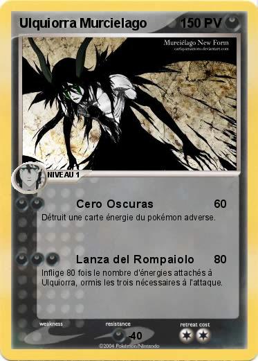 Pokemon Ulquiorra Murcielago