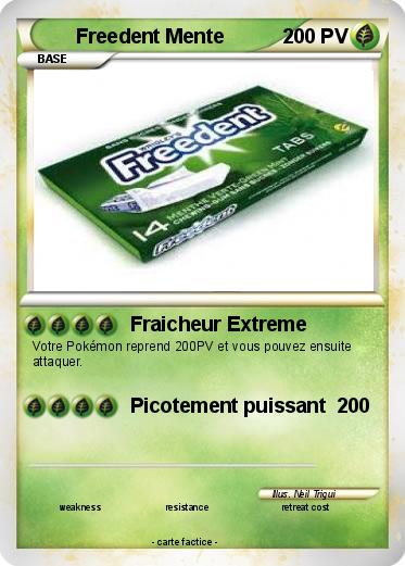 Pokemon Freedent Mente