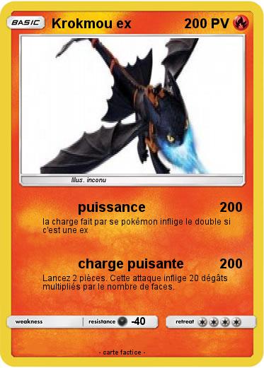 Pokemon Krokmou ex