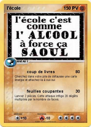 Pokemon l'école