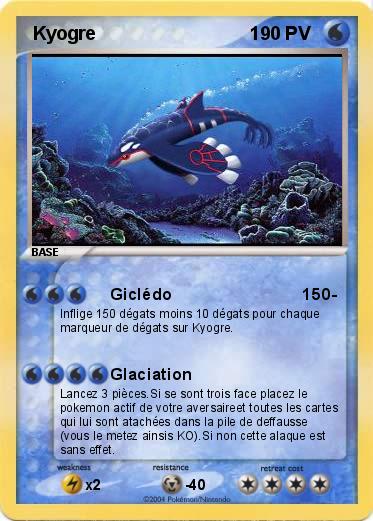 Pokemon  Kyogre                              1