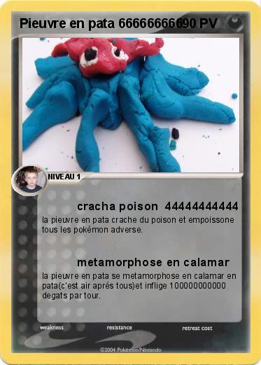 Pokemon Pieuvre en pata 666666666