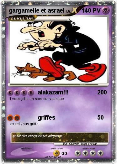 Pokemon gargamelle et asrael