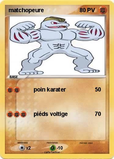Pokemon matchopeure