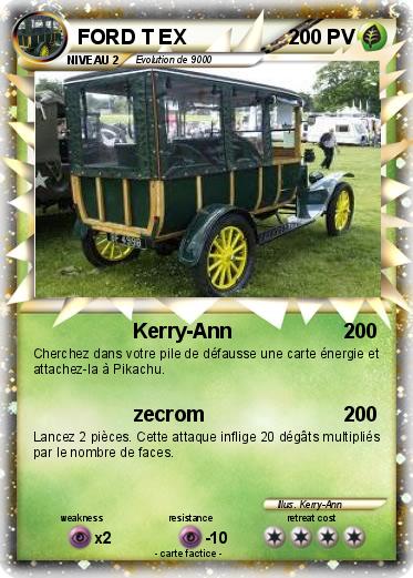 Pokemon FORD T EX