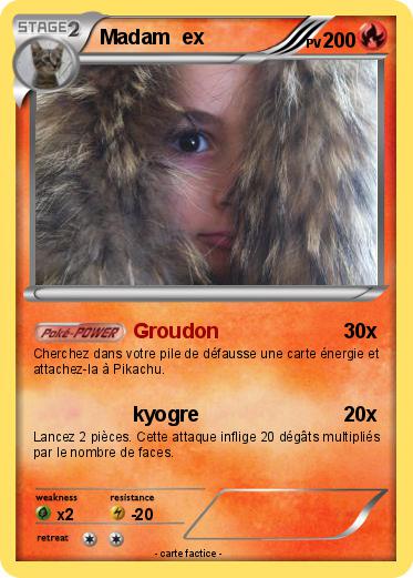 Pokemon Madam  ex