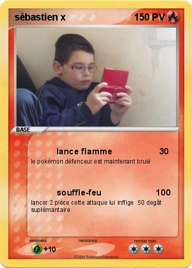 Pokemon sébastien x