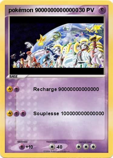 Pokemon pokémon 90000000000000