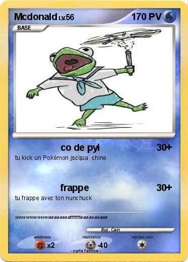 Pokemon Mcdonald