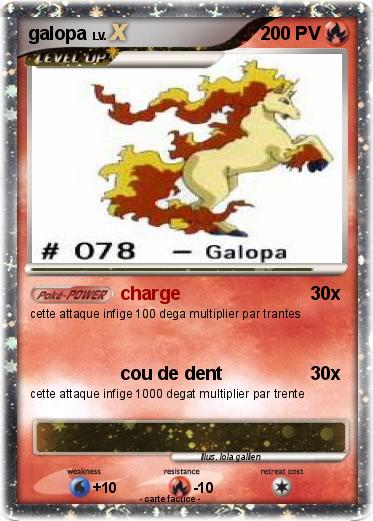 Pokemon galopa