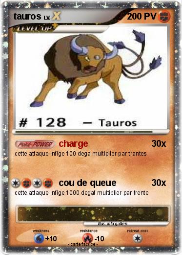 Pokemon tauros