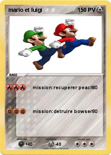 Pokemon mario et luigi