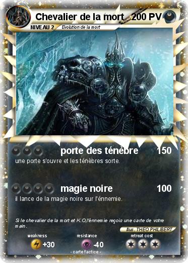 Pokemon Chevalier de la mort