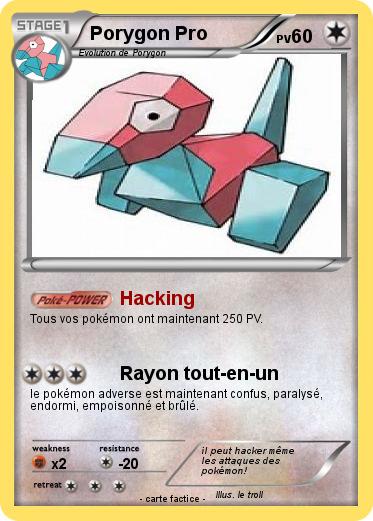 Pokemon Porygon Pro