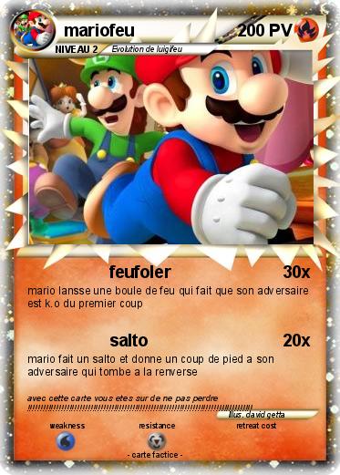 Pokemon mariofeu