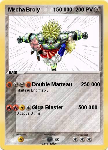 Pokemon Mecha Broly         150 000