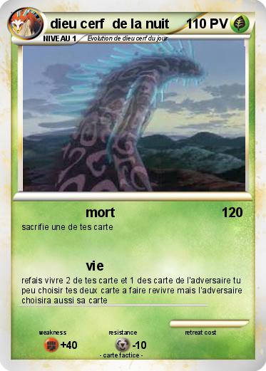Pokemon dieu cerf  de la nuit