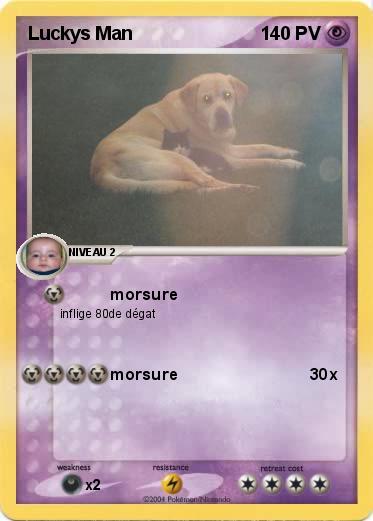 Pokemon Luckys Man