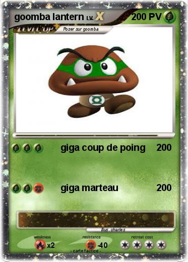 Pokemon goomba lantern