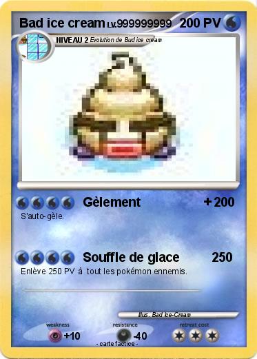 Pokemon Bad ice cream