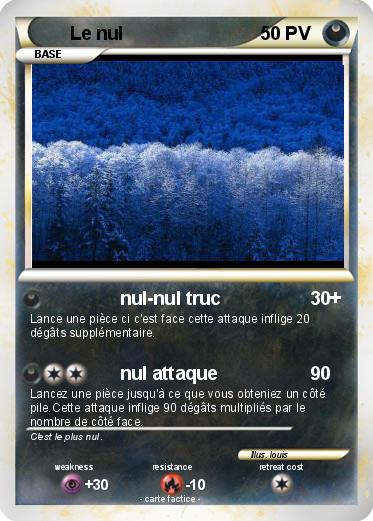 Pokemon Le nul