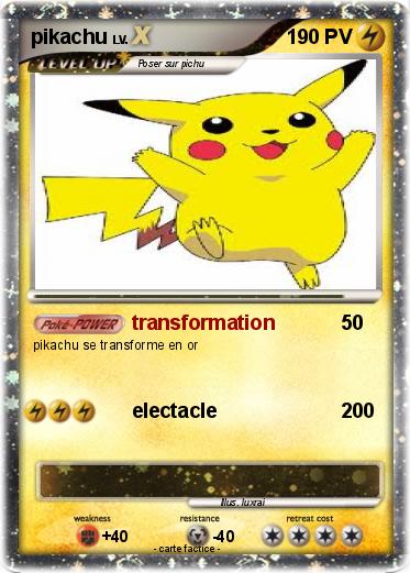 Pokemon pikachu