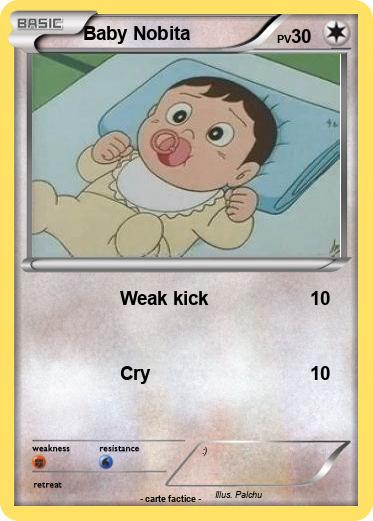 Pokemon Baby Nobita