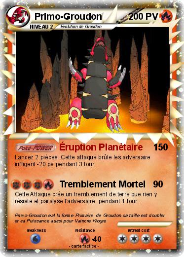 Pokemon Primo-Groudon