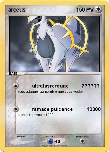 Pokemon arceus